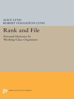 cover image of Rank and File